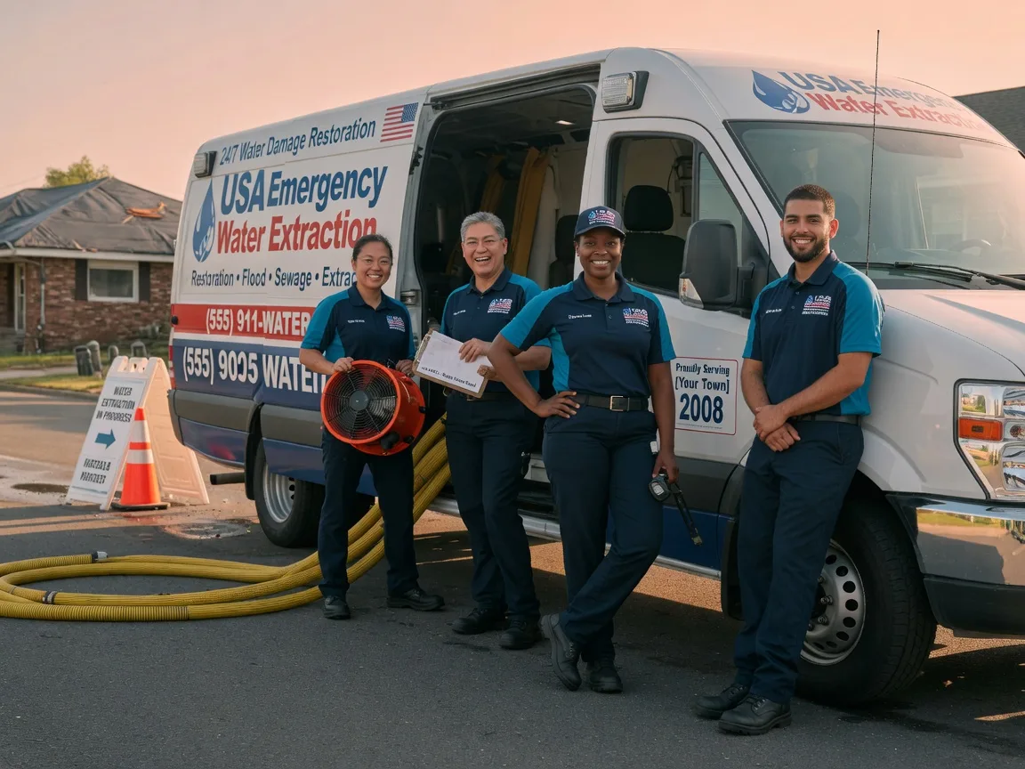 Emergency Water Removal company in Derma, MS